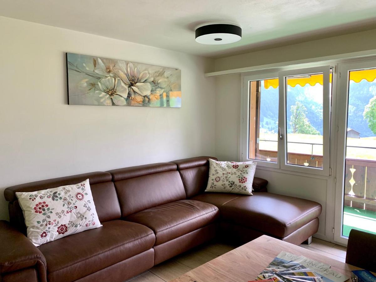 Luxury, New - Amazing Views Grindelwald Eiger Jungfrau Moench Apartment Exterior foto