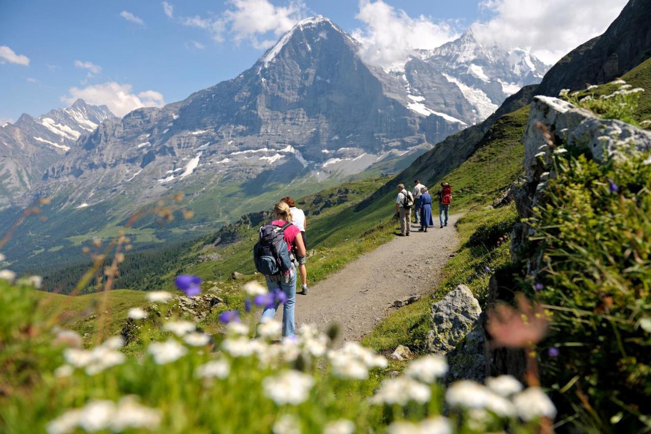 Luxury, New - Amazing Views Grindelwald Eiger Jungfrau Moench Apartment Exterior foto