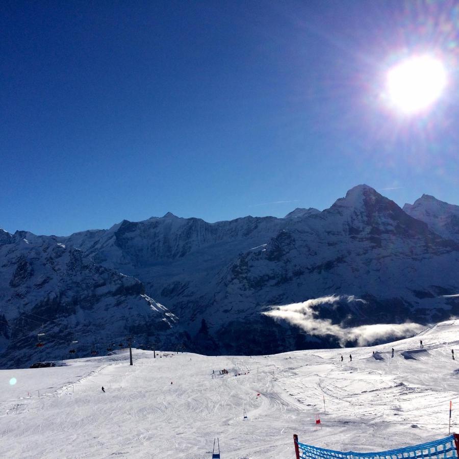 Luxury, New - Amazing Views Grindelwald Eiger Jungfrau Moench Apartment Exterior foto